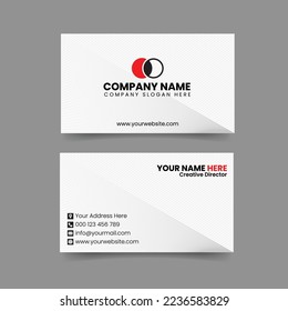 Business card Line vector background