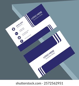 Business card and mockup design