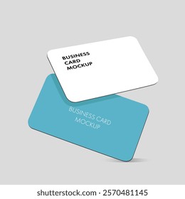 Business card mockup empty blank 