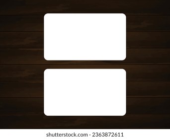 Business card mockup and Visiting card mockup design