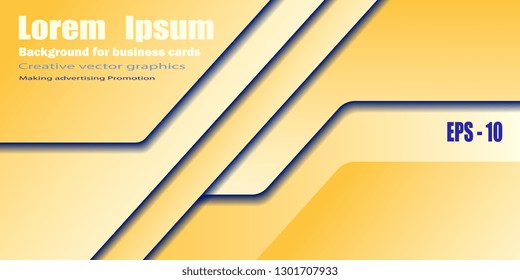 Business card. Modern creative background for flyers and business cards. Techno style. Vector graphics
