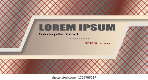 Business card. Modern creative background for flyers and business cards. Techno style. Vector graphics