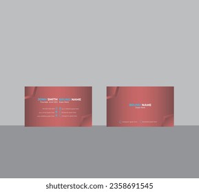 Business card Modern, Creative business card, name card, visiting cards, visit card, corporate business cards, own, void, recruitment, id, 
