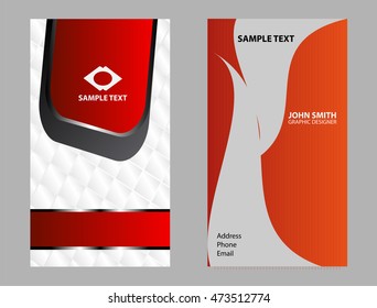 Business card modern design
