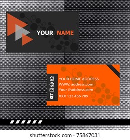 Business card modern design