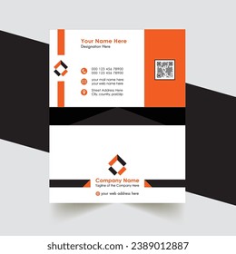 Business Card Modern design Creative visiting Card Template.