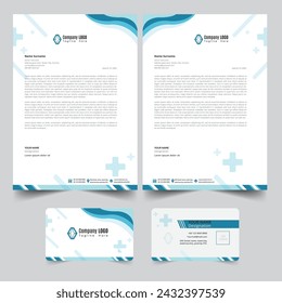 business card modern design, Creative and Clean Business Card Template, creative letterhead design set a4 size corporate modern company Latter Head set, v card set