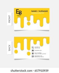 Business card modern design.VECTOR EPS10