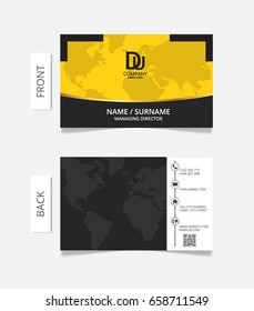 Business card modern design.VECTOR EPS10
