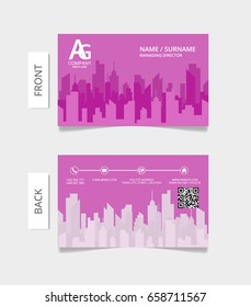 Business card modern design.VECTOR EPS10
