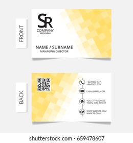 Business card modern design.VECTOR EPS10