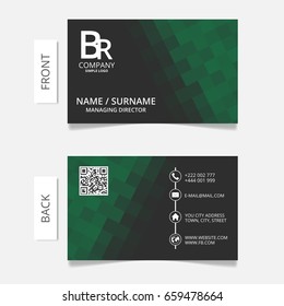 Business card modern design.VECTOR EPS10