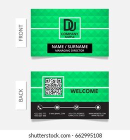 Business card modern design.VECTOR  EPS10