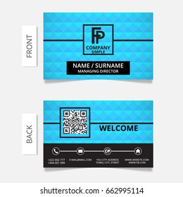 Business card modern design.VECTOR  EPS10