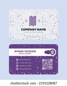 Business card, Modern business card template design, vector