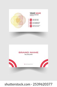 Business Card, Modern Business Card, Business card Template, Editable,Professional, Innovative, Dependable, Creative Solutions, Update design 