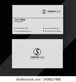 Business card modern template Vector