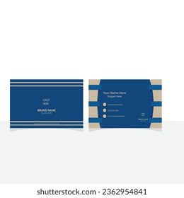 Tarjeta de presentación, tarjeta de visita moderna, tarjeta de visita vector