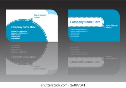 Business card (name card template)