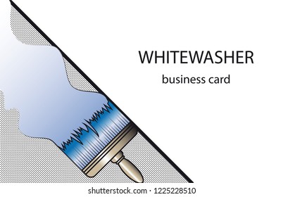 Business card for a painter