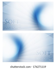 business card pale sky smooth pastel abstract background vector illustration eps 10