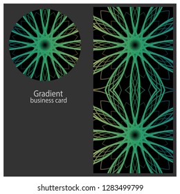 Business of the card pattern, neon. Business cards, cards colourful.