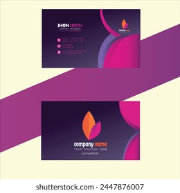 business card  personal template design