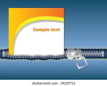 Business card in pocket