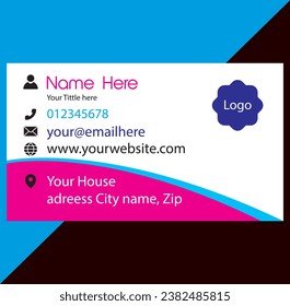 Business card post or upload