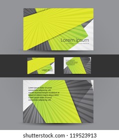 business card set