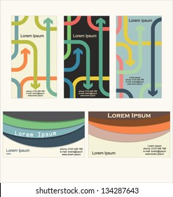 Business card set