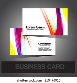 Business card set