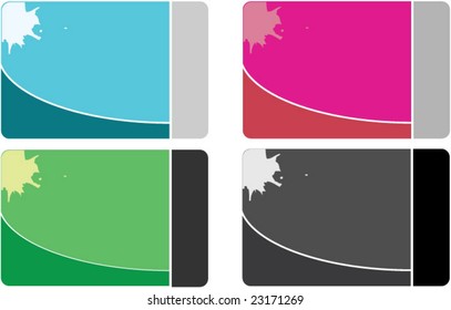  business card set