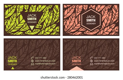 Business Card Set