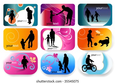 business card set