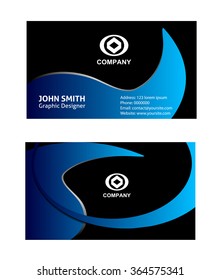 Business card set
