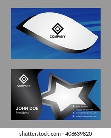 Business card set

