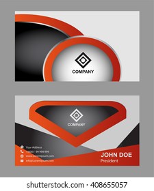 Business card set

