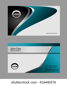 Business card set
