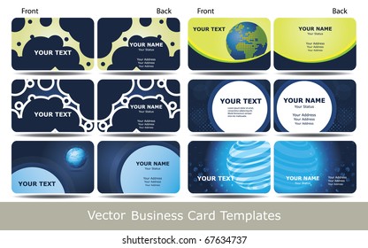 Business card set