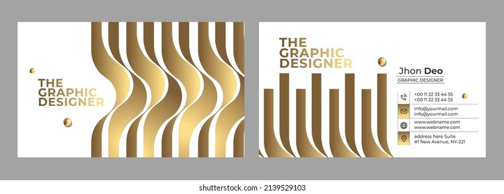 Business Card Set- Creative and Clean Business Card Template.