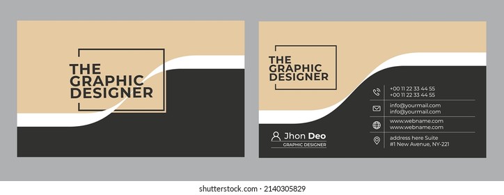 Business Card Set- Creative and Clean Business Card Template.