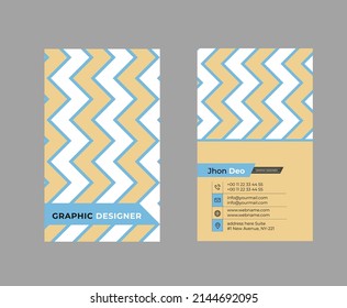 Juego de tarjetas de visita - Plantilla de tarjeta de visita creativa y limpia.