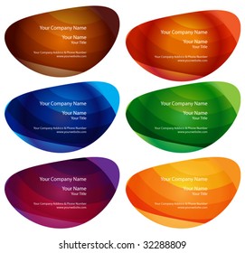 Business card set - Standard size