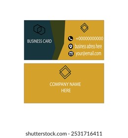 business card set vector set colorful business card design