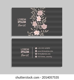 Business Card Set. Vektorgrafik. EPS10