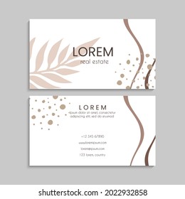 Business Card Set. Vektorgrafik. EPS10