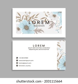 Juego de tarjetas de presentación. Ilustración vectorial. EPS10