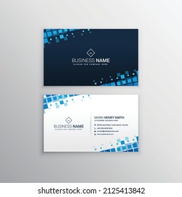 Business Card Set. Vector illustration. EPS10