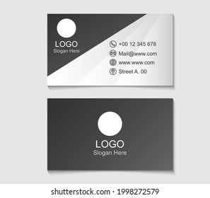 tarjeta de visita de diseño sencillo (parte 3)
